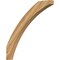 Ekena Millwork 4"W x 40"D x 40"H Thorton Rough Sawn Knee Brace, Western Red Cedar BRC04X40X40THR00RWR - alternate 1